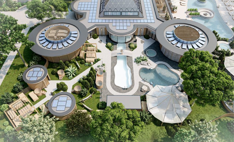 Pools and plunges from above