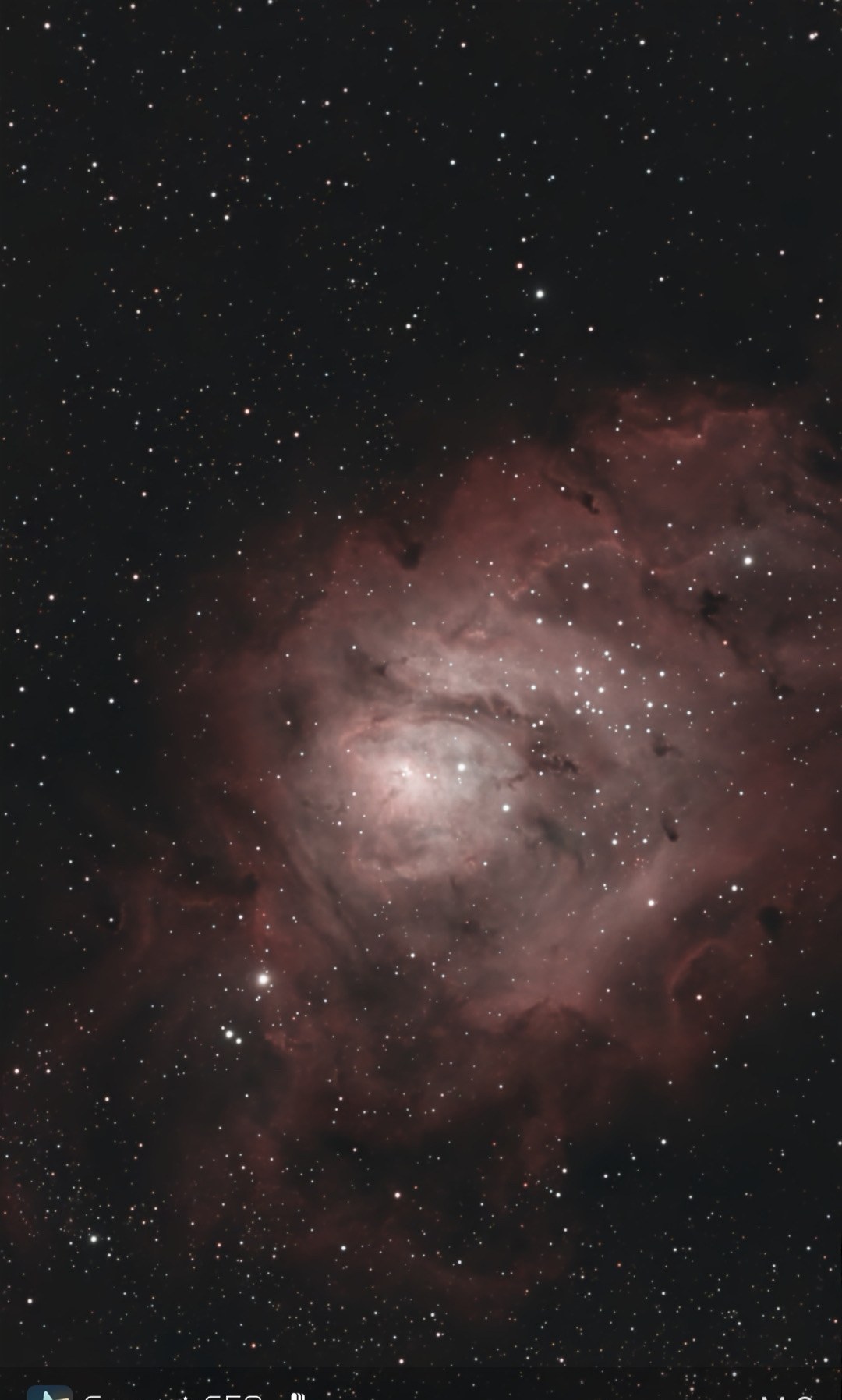 The Lagoon Nebula (M8)